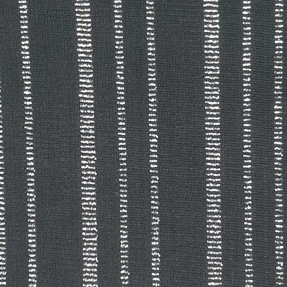 NWT 19 Cooper Black Metallic Striped Dress - Picture 5 of 5